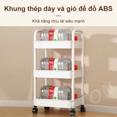 Xe đẩy STON đa năng kệ nhựa lớn có bánh xe tay vịn dùng phòng tắm chỉ 99.000 7 Xe đẩy STON đa năng kệ nhựa lớn có bánh xe tay vịn dùng phòng tắm chỉ 99.000 7