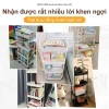 Xe đẩy STON đa năng kệ nhựa lớn có bánh xe tay vịn dùng phòng tắm chỉ 99.000 9