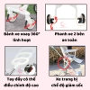 Xe đẩy THIENAN BABY M9/M8 gấp gọn, xoay chiều, 3 chế độ ngã lưng cho bé 2 tháng-6 tuổi - Giá ưu đãi 550k 5