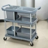 Xe Đẩy Thu Gom Chén Dĩa & Thức Ăn Thừa - Freeship, Giá Giảm 1.22 Triệu, Tiện Lợi, Vệ Sinh An Toàn 6