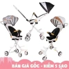 Xe đẩy trẻ em cao cấp M8/M9 đảo chiều, gấp gọn, tặng đệm và mái che - 459.000₫ 3