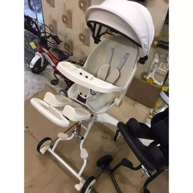 Xe Đẩy Trẻ Em Đảo Chiều M8-M9 Gấp Gọn, Tặng Đệm và Mái Che - Giá ưu đãi 459k