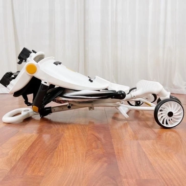 Xe Đẩy Trẻ Em Gấp Gọn M8-M9 2 Chiều 2 Tư Thế Cao Cấp - Kèm Đệm và Mái Che, Giảm Giá 20%