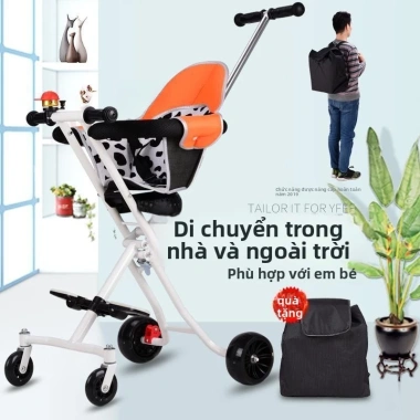 Xe đẩy trẻ em nhẹ gập gọn, phù hợp 1‑6 tuổi, du lịch di động, giá ưu đãi 981.400₫ 4 Xe đẩy trẻ em nhẹ gập gọn, phù hợp 1‑6 tuổi, du lịch di động, giá ưu đãi 981.400₫ 4