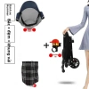 Xe đẩy trẻ em nhẹ gập gọn, phù hợp 1‑6 tuổi, du lịch di động, giá ưu đãi 981.400₫ 9