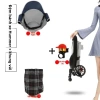 Xe đẩy trẻ em nhẹ gập gọn, phù hợp 1‑6 tuổi, du lịch di động, giá ưu đãi 981.400₫ 10