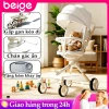 Xe đẩy trẻ sơ sinh gập đôi hai chiều, ngồi và nằm, kèm khay ăn, giảm giá 999k