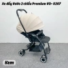 Xe đẩy Vovo 2 chiều Premium VO-207 bản nâng cấp mới, bảo hành chính hãng, giảm còn 2.05 triệu 6