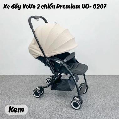 Xe đẩy Vovo 2 chiều Premium VO-207 bản nâng cấp mới, bảo hành chính hãng, giảm còn 2.05 triệu