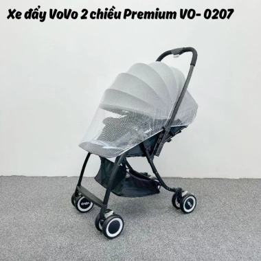 Xe đẩy Vovo 2 chiều Premium VO-207 bản nâng cấp mới, bảo hành chính hãng, giảm còn 2.05 triệu