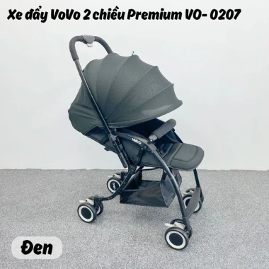 Xe đẩy Vovo 2 chiều Premium VO-207 bản nâng cấp mới, bảo hành chính hãng, giảm còn 2.05 triệu