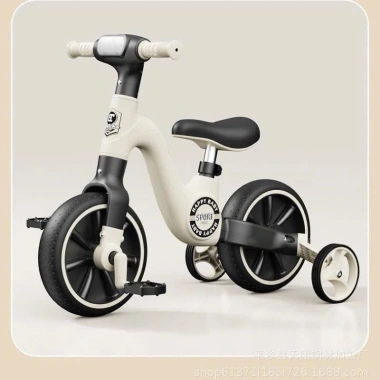Xe đẩy xe đạp 3 bánh cao cấp cho bé 6 tháng - Nằm nghiêng, đảo chiều, chỉ 360.000₫ 5