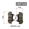 Xe điện má phanh đĩa, má bơm đơn và đôi, phanh trước và sau - Giá chỉ 76.997₫ 7