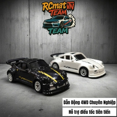 Xe điều khiển Mini Drift City Howheel FQD 1:64 tốc 15km/h có đèn, sạc chỉ 400.000 VND