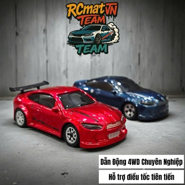 Xe điều khiển Mini Drift City Howheel FQD 1:64 tốc 15km/h có đèn, sạc chỉ 400.000 VND