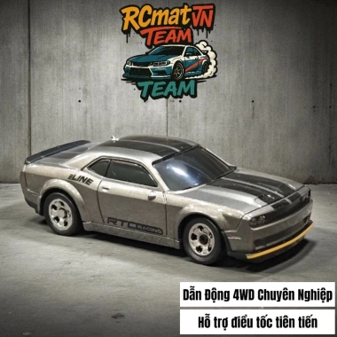Xe điều khiển Mini Drift City Howheel FQD23 1:64 siêu nhanh 15km/h, đèn LED và sạc, giảm giá 450k 5