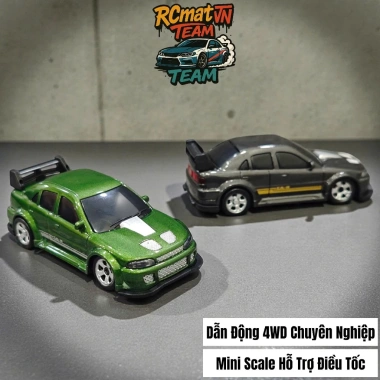 Xe điều khiển Mini Drift City Howheel FQD23 1:64 siêu nhanh 15km/h, đèn LED và sạc, giảm giá 450k 9