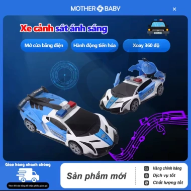 Xe Điều Khiển Từ Xa Biến Hình Robot Đua Bé Trai Giá Ưu Đãi 83.199đ