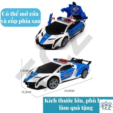 Xe Điều Khiển Từ Xa Biến Hình Robot Đua Bé Trai Giá Ưu Đãi 83.199đ