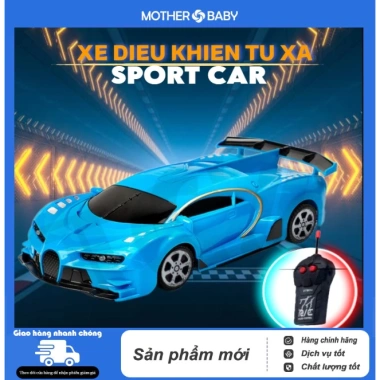 Xe điều khiển từ xa Bugatti - Ô tô pin sạc, xe đua thể thao, đồ chơi bé trai
