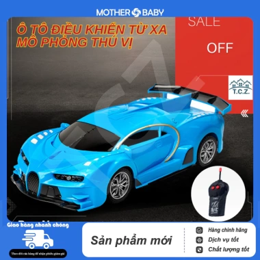 Xe điều khiển từ xa Bugatti - Ô tô pin sạc, xe đua thể thao, đồ chơi bé trai