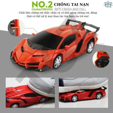 Xe Đồ Chơi Bé Trai Mô Phỏng Xe Hơi Điều Khiển - Xe Đua Biến Hình Giá Chỉ 83.199₫