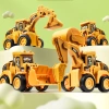 Xe đồ chơi công trình chạy đà quán tính cho bé – Không cần pin, nhựa ABS an toàn, 31.000đ 3
