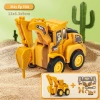 Xe đồ chơi công trình chạy đà quán tính cho bé – Không cần pin, nhựa ABS an toàn, 31.000đ 4