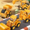 Xe đồ chơi công trình chạy đà quán tính cho bé – Không cần pin, nhựa ABS an toàn, 31.000đ 5