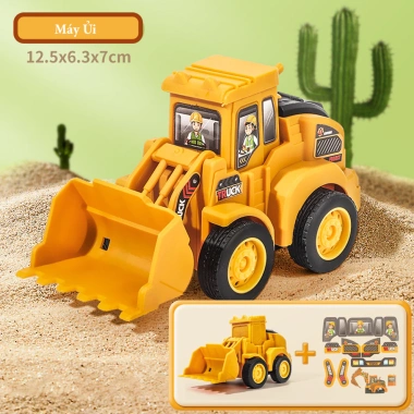 Xe đồ chơi công trình chạy đà quán tính cho bé – Không cần pin, nhựa ABS an toàn, 31.000đ 9 Xe đồ chơi công trình chạy đà quán tính cho bé – Không cần pin, nhựa ABS an toàn, 31.000đ 9