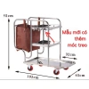 Xe dọn phòng đa năng - Giá chỉ 1.200.000đ, giảm sốc, phù hợp khách sạn, nhà hàng 7