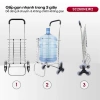 Xe kéo chợ 6 bánh 40kg SC260NEW2 - Gấp gọn, leo cầu thang, giá 526.000đ 8