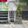 Xe kéo chợ gấp gọn Fujihome 8 bánh cầu thang, xe đẩy 6 bánh quay 360 độ 526.000 VND 4