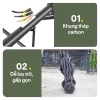 Xe kéo dã ngoại gấp gọn Fujihome chở 100kg, khung thép chịu lực, bánh siêu bền - Dễ dàng cắm trại picnic 5