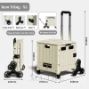 Xe Kéo Đồ Siêu Thị Gấp Gọn, Hình Vali Tiện Lợi, Bánh Xe Leo Cầu Thang 498.000₫ 10