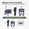 Xe kéo gấp gọn FUJIHOME CT-80 80kg - Sức chứa lớn, đa năng, phù hợp cắm trại dã ngoại 5