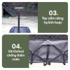 Xe kéo gấp gọn FUJIHOME CT-80 80kg - Sức chứa lớn, đa năng, phù hợp cắm trại dã ngoại 9