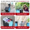 Xe kéo hàng 2 bánh 65L FUJIHOME - Thùng vali gấp gọn chợ&picnic - 486k 2
