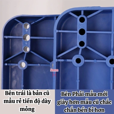 Xe Kéo Hàng 4 Bánh 300‑500KG Gấp Gọn – Xe Đẩy Siêu Thị Chống Ồn 1.110.000₫
