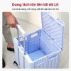 Xe kéo hàng 4 bánh gấp gọn Fujihome - Đa năng 65L, xếp gọn, dùng cho chợ, siêu thị, ô tô - 534.000 VND 8