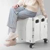 Xe Kéo Hàng Gấp Gọn Siêu Thị Thùng Đựng Bánh Xe, Tay Kéo Điều Chỉnh, Giá 399k 4