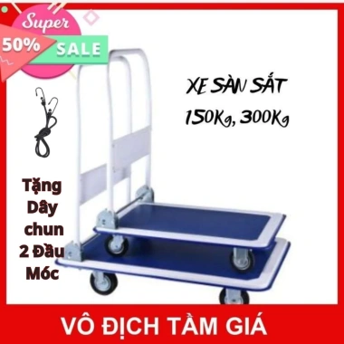Xe kéo hàng gấp gọn XDT04 - Tải 150-300kg, nhập khẩu chất lượng cao, giá 555k