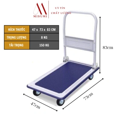 Xe Kéo Hàng Gấp Gọn XKT04 Siêu Bền Nhập Khẩu Giá Ưu Đãi 559.000đ 10