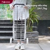 Xe kéo mini gập gọn FUJIHOME SC-250NEW2 khung hợp kim bánh cao su chống trượt, êm ái, giá 447.000 VND 7