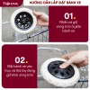 Xe kéo siêu thị gấp gọn 2 bánh ADVINDEQ - Giỏ kéo hàng, bánh xe xếp gọn, bảo hành 12 tháng, giảm giá 447.000₫ 8