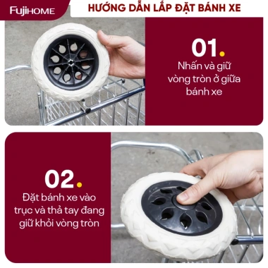 Xe kéo siêu thị gấp gọn 2 bánh ADVINDEQ - Giỏ kéo hàng, bánh xe xếp gọn, bảo hành 12 tháng, giảm giá 447.000₫ 8 Xe kéo siêu thị gấp gọn 2 bánh ADVINDEQ - Giỏ kéo hàng, bánh xe xếp gọn, bảo hành 12 tháng, giảm giá 447.000₫ 8