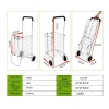 Xe Kéo Siêu Thị TOSHUDO Hợp Kim Gấp Gọn - Tiện Lợi, Giá Chỉ 99.000đ 4