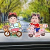 Xe lắc đầu DIY avatar tùy chỉnh: Đồ trang trí nội thất ô tô, giá 50.000₫ 3