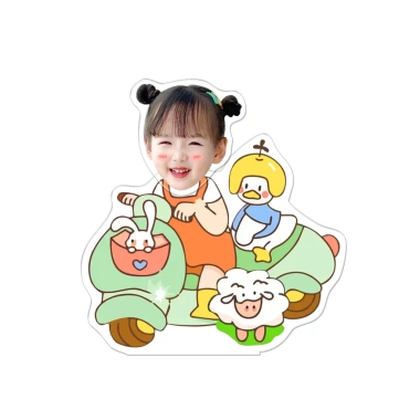 Xe lắc đầu DIY avatar tùy chỉnh: Đồ trang trí nội thất ô tô, giá 50.000₫ 5