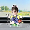 Xe lắc đầu đồ trang trí tự làm - Hình đại diện cặp đôi, trang trí nội thất xe hơi, giá 69.000₫ 10
